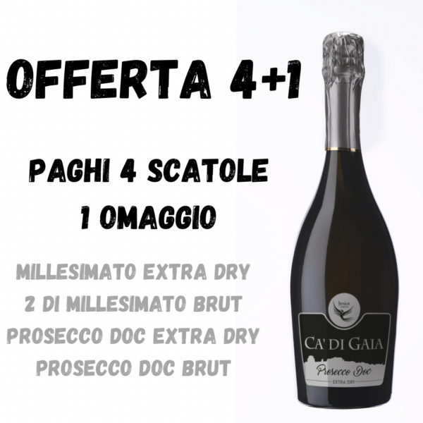 OFFERTA 4 SCATOLE PIU' UNA IN OMAGGIO MISTE